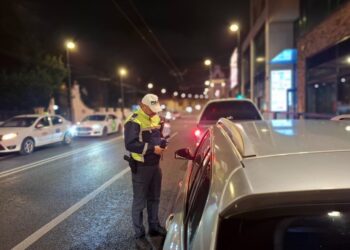 52 de sancțiuni după o acțiune de amploare a polițiștilor clujeni, desfășurată noaptea