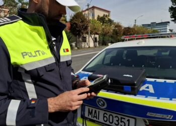 Polițiștii rutieri vor da amenzile pe loc, folosind o imprimantă portabilă