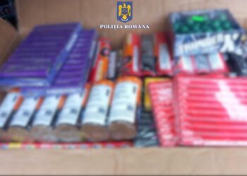 100kg de artificii și petarde, confiscate de polițiștii clujeni