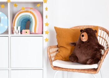 Accente decorative care schimbă atmosfera camerei copilului